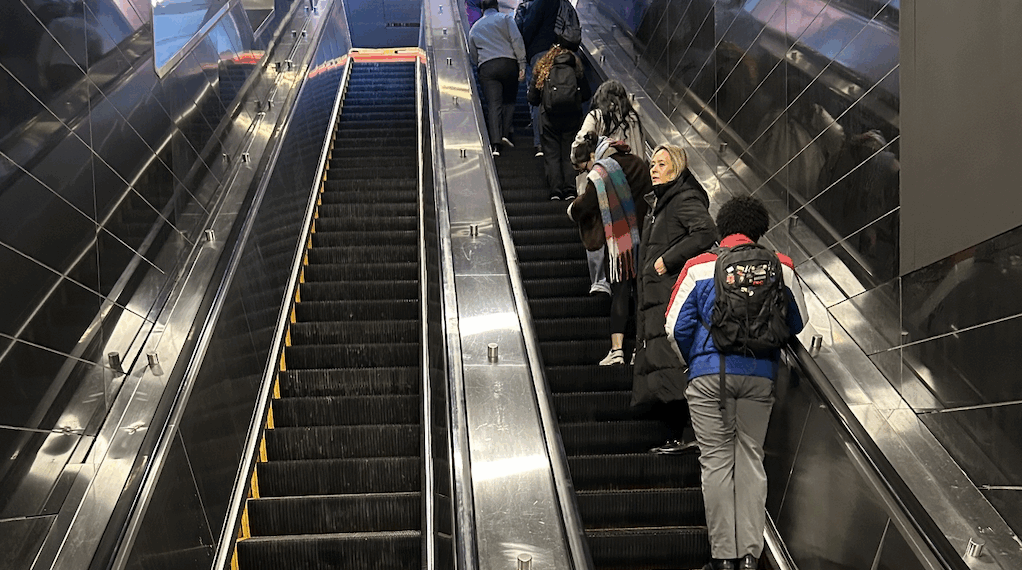 Upper West Side Train Station Escalators Reopen After More Than a Year