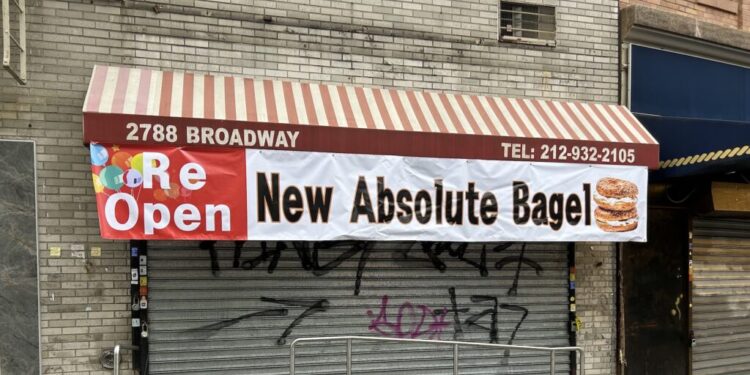 New Absolute Bagel Set to Open This Month, Employee Says