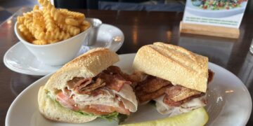 Here’s the UWS Dish: 5 Napkin Burger’s Turkey BLT Baguette