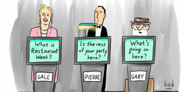 WSR Cartoon: Upper West Side Jeopardy, Restaurant Week Edition