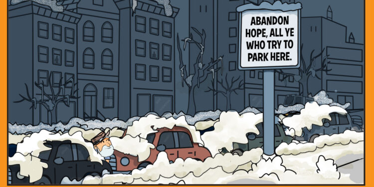 Upper West Side Parking Now 30 Percent Snowbank, 70 Percent a Wish and a Prayer