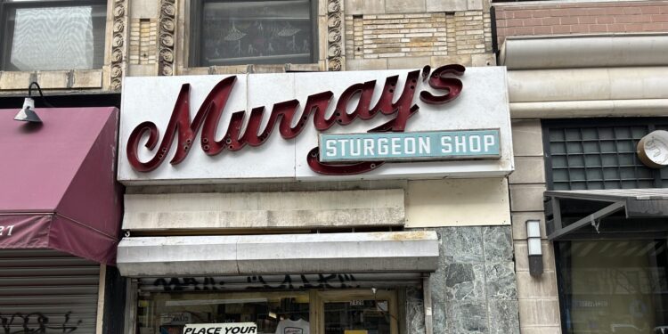 What’s Going on With the Iconic UWS Murray’s Sturgeon Shop Sign Restoration?