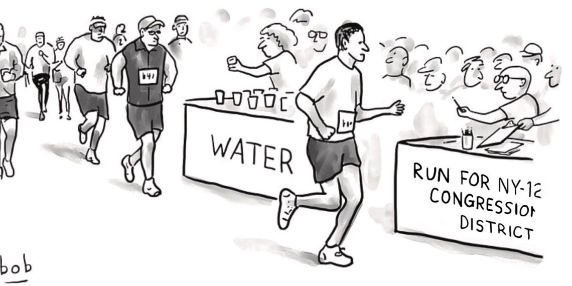 WSR Cartoon: The Race Is Heating Up