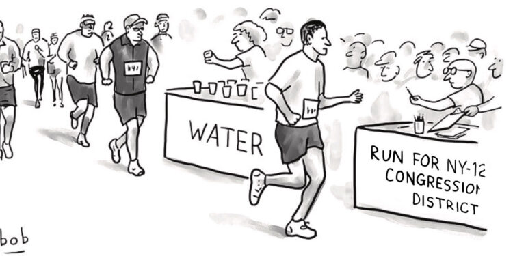 WSR Cartoon: The Race Is Heating Up