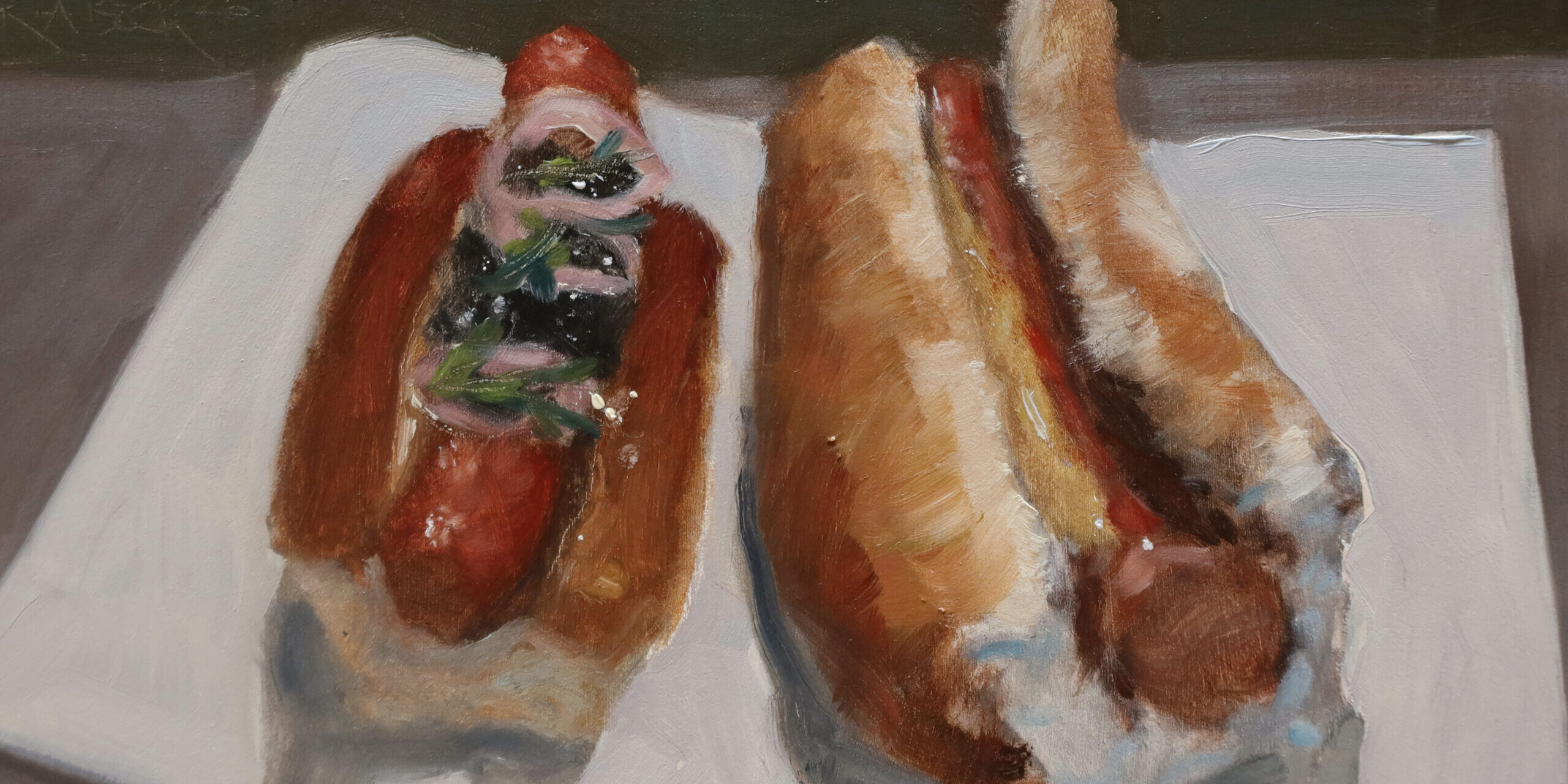 West Side Canvas: Hot Diggity Dog