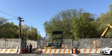Construction of New Subway Elevator at ‘Heart of the UWS’ Progresses With Shaft Installation