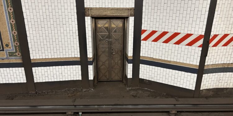 What’s Behind the Magical Looking Doors Within the 72nd Street Train Station?