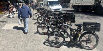 New Bike Racks Installed in Front of Fairway Market