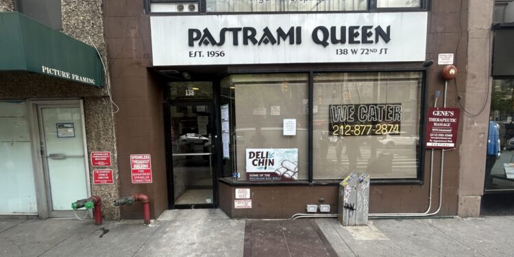 Upper West Side Pastrami Queen To Become a Chinese Deli?