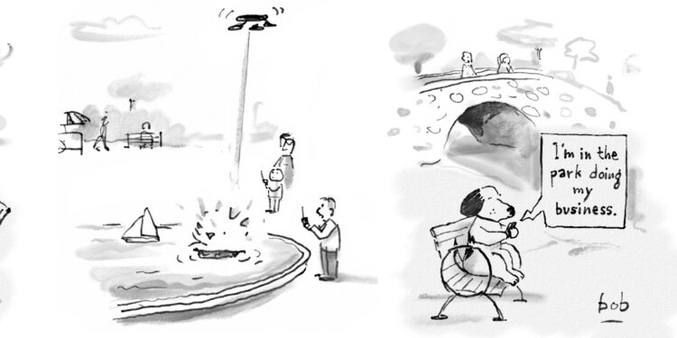 WSR Cartoon: Sketchbook From the Park