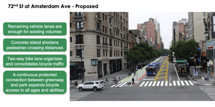 Opposition Group Schedules UWS Rally Against New 72nd Street Bike Lane Proposal
