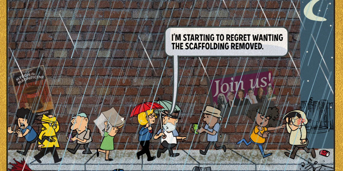 April Showers on the Upper West Side