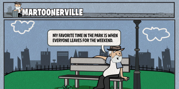 My Favorite Time in the Park is When Everyone Leaves