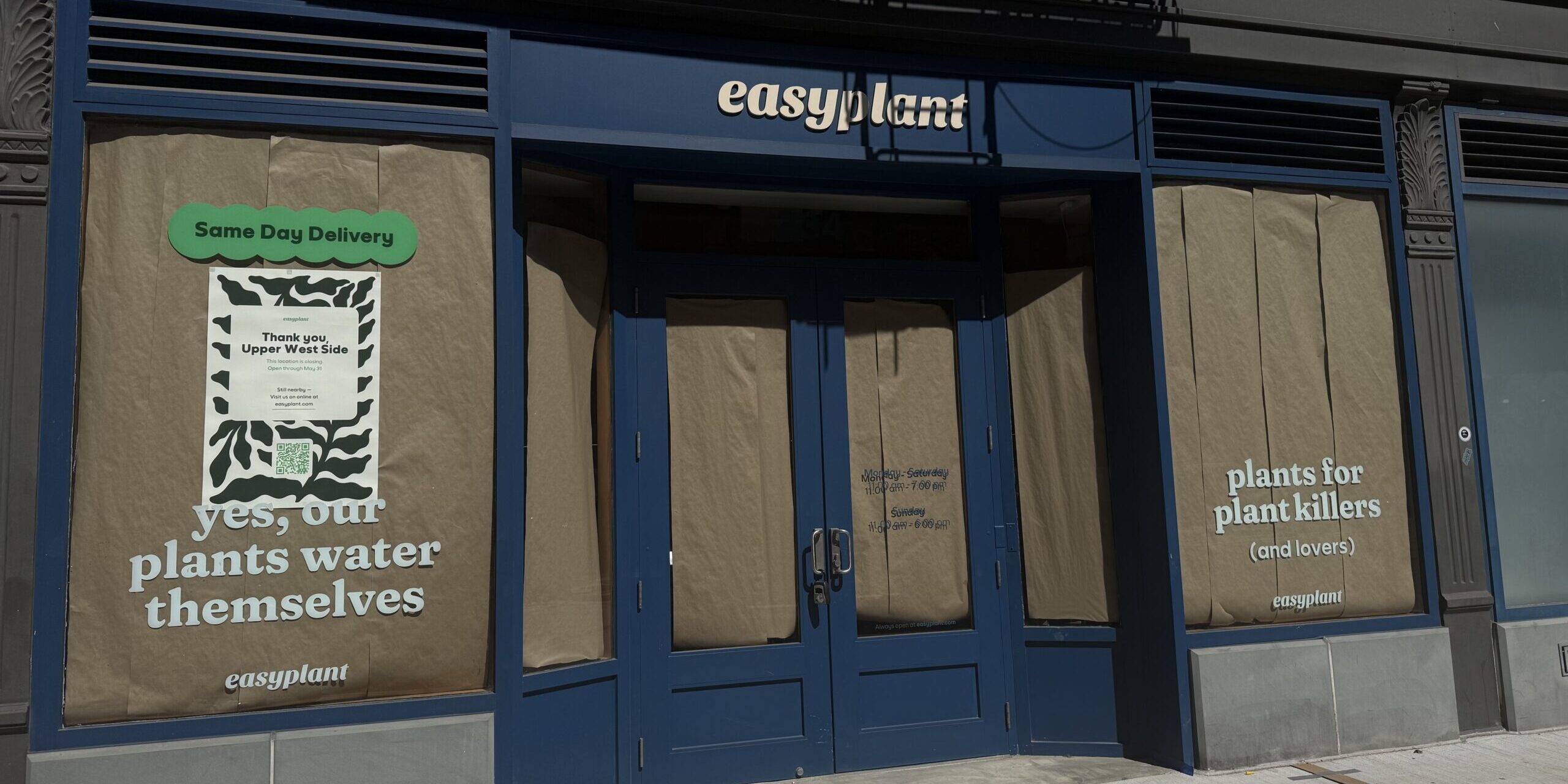 Openings & Closings: Easyplant; Tomas Sandwich Shop; Ban Ban Shop; Lift NYC; Casasalvo