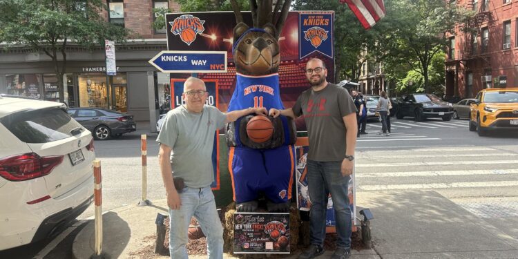 The Family Business Behind the UWS New York Knicks Bear