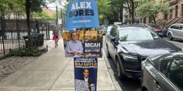Scenes From an UWS Election Day: ‘Keep the Seat With a West Side Candidate’