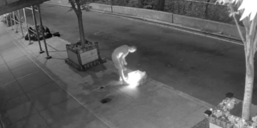 Man Sets Trash on Fire on Upper West Side Block: Strange Video Shows