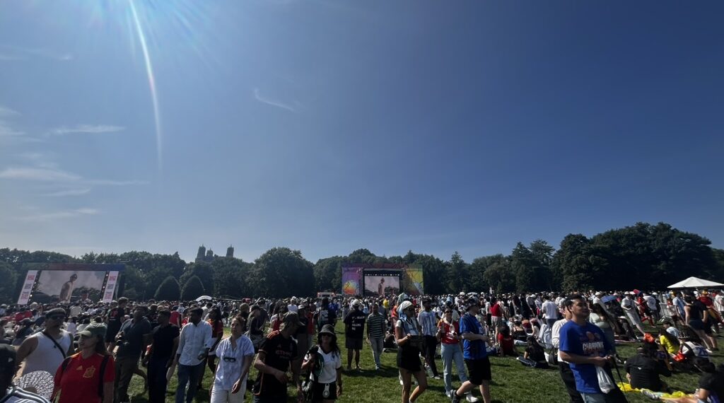 Central Park Hosts Biggest FIFA World Cup Final Watch Party in the World