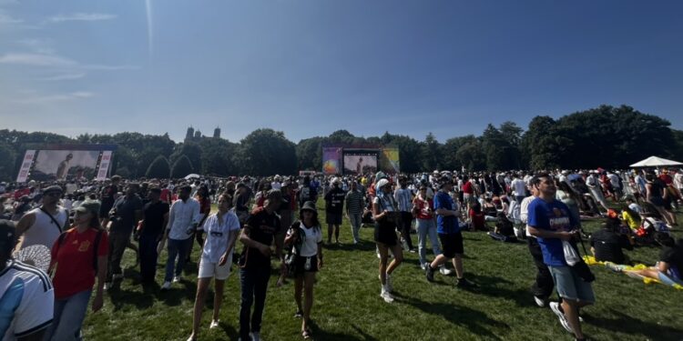 Central Park Hosts Biggest FIFA World Cup Final Watch Party in the World