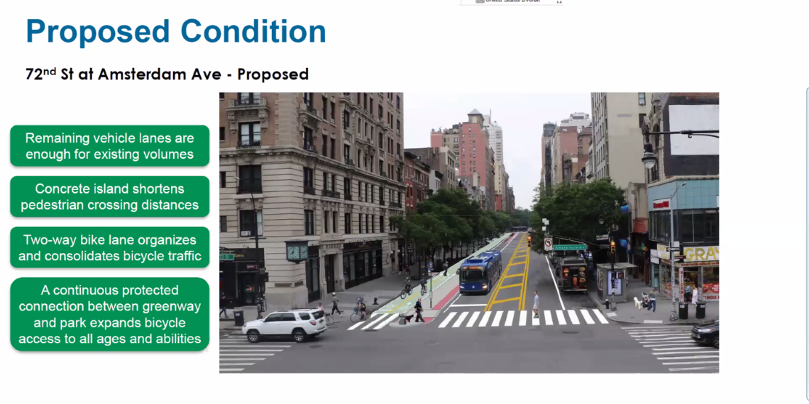 UWS Disabled Residents Sue City in Effort to Stop the 72nd Street Bike Lane Proposal