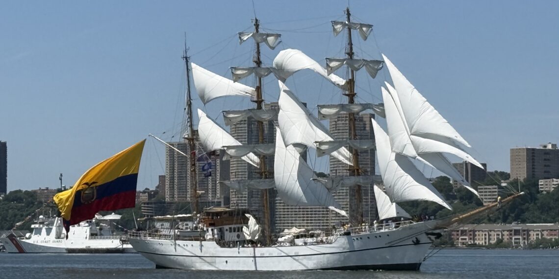 Fleet of Tall Ships Travel Up the Hudson River: See Photos of the Eye-Catching Boats