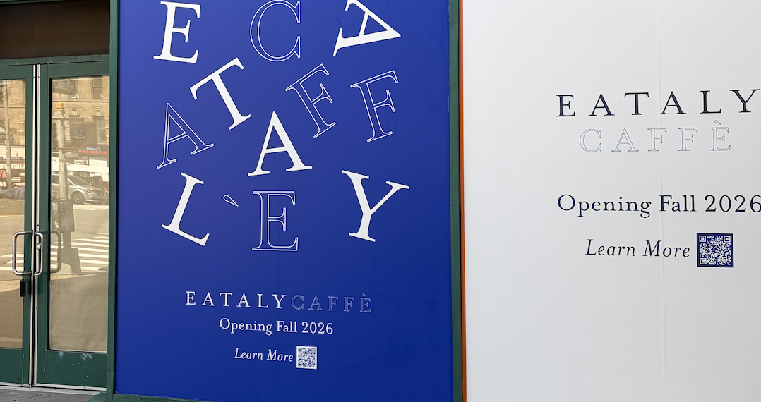 Eataly Caffè Set to Open on the Upper West Side in Former Starbucks Home