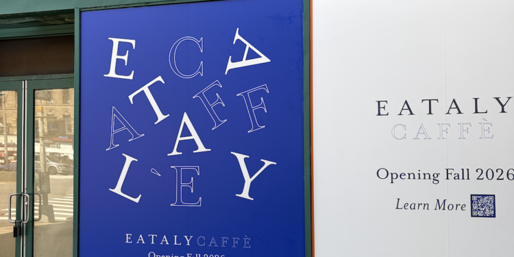 Eataly Caffè Set to Open on the Upper West Side in Former Starbucks Home