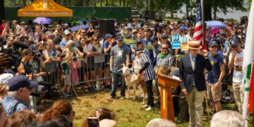 The Goats Are Returning to Riverside Park This Weekend