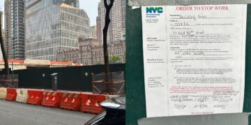 Construction Site For Future Tallest Building on the UWS Shut Down Due to Asbestos