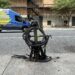 A Strangely Beautiful Bike Rack on the Upper West Side