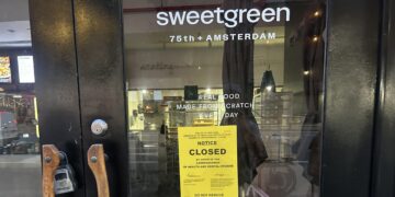 Upper West Side Sweetgreen Closed Due to Cockroaches