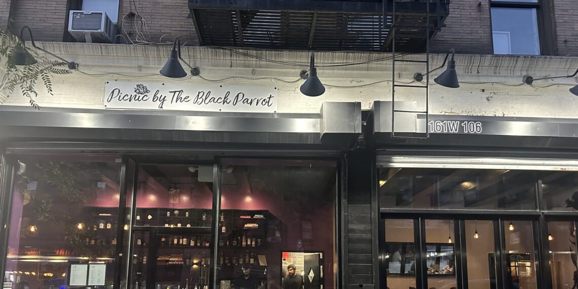 Openings & Closings: Picnic by the Black Parrot; Wells Fargo; New Asia; M. Studio