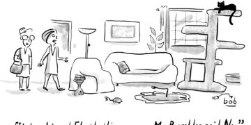 WSR Cartoon: The Purr-fect Staycation on the Upper West Side