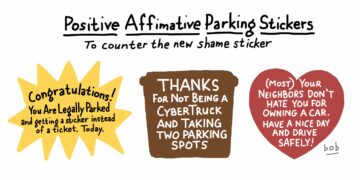 WSR Cartoon: Parking on the Upper West Side Just Got More Fun