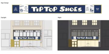 Upper West Side Tip Top Shoes Is Getting a New Storefront Sign