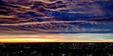 As the Weekend Storm Departs, A Look Back at the Spectacular UWS Sunsets it Produced