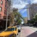 Large Silver Poles Erected Along Busy Upper West Side Traffic Corridor