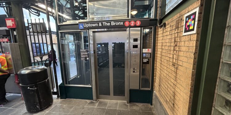 Elevators at Major Upper West Side Train Station Reopen
