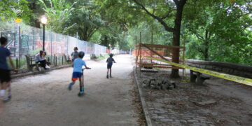 Riverside Park’s Drainage Renovations Continue Behind Schedule on the Upper West Side