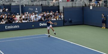Zheng, Former Columbia University Stand Out, Wins in U.S. Open Main Draw Debut