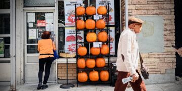 The Mansion in a Sweater and Unwanted Pumpkins: The Upper West Side Is Falling