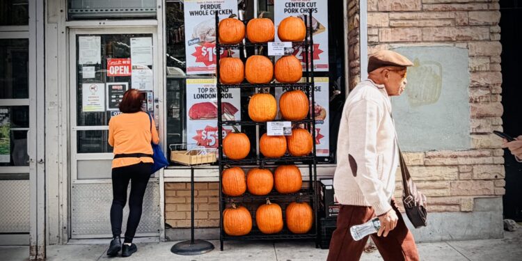 The Mansion in a Sweater and Unwanted Pumpkins: The Upper West Side Is Falling