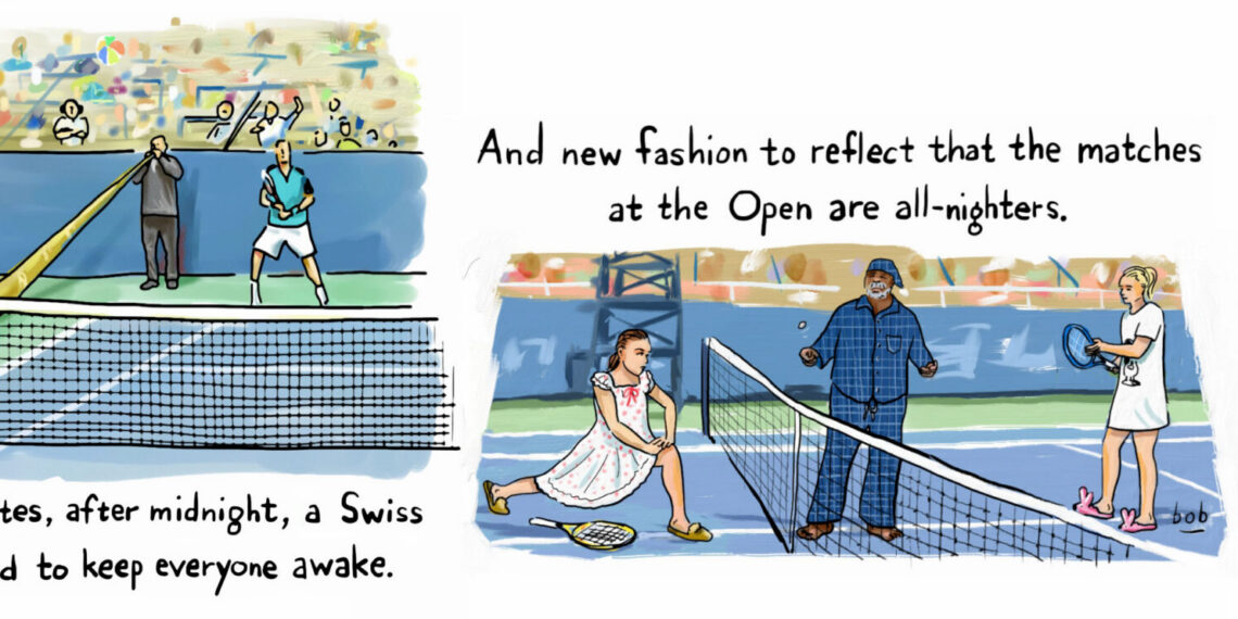 WSR Cartoon: U.S. Open All Night Long