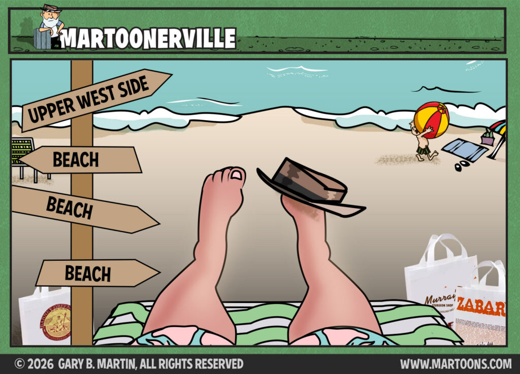 Illustrator Publishes ‘Upper West Side Vacation Time’ on Local Website