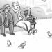 A WSR Cartoon Drawn by a Human
