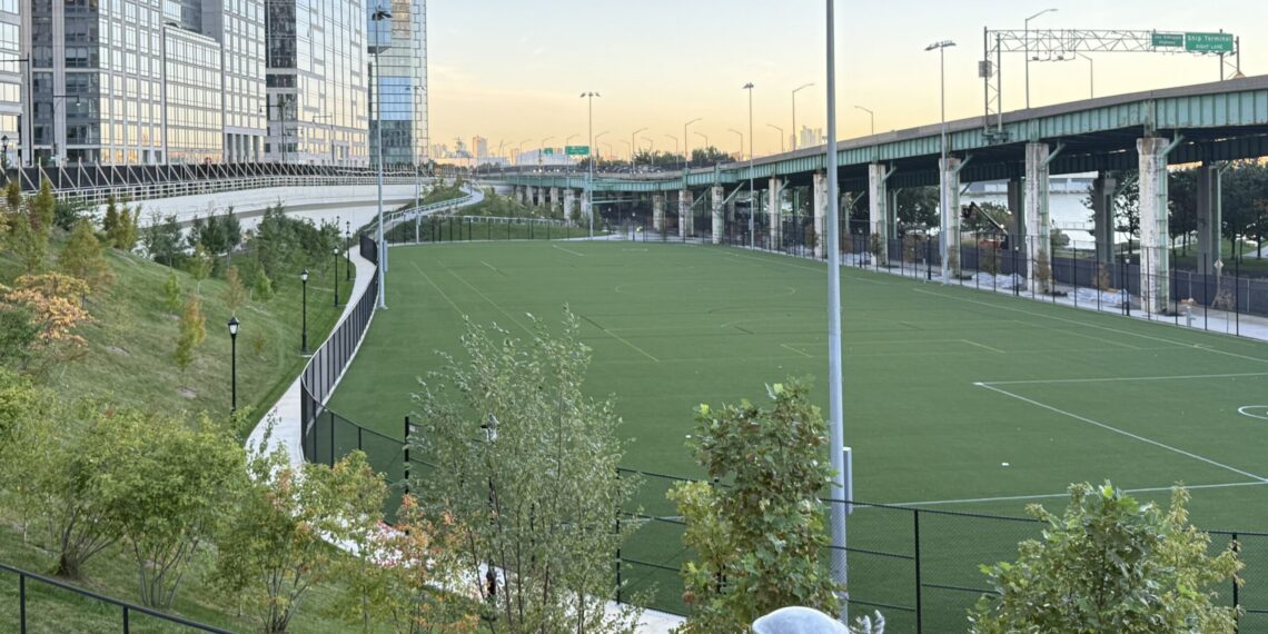 At Last, Riverside Park South Turf Fields Almost Ready to Open on the Upper West Side