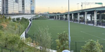 At Last, Riverside Park South Turf Fields Almost Ready to Open on the Upper West Side