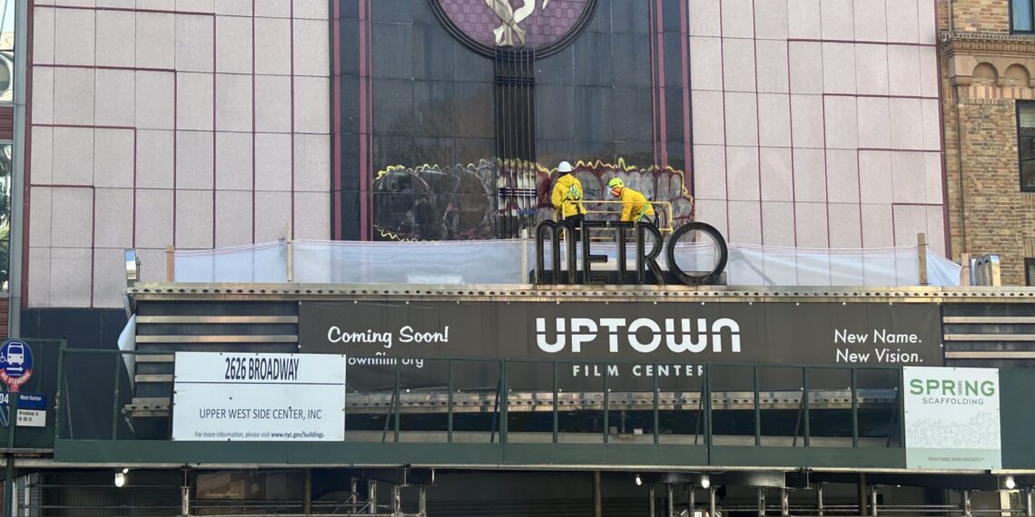 Graffiti Removed From Historic Facade of Former UWS Metro Theater: ‘It Symbolizes Movement’