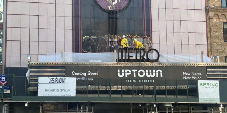 Graffiti Removed From Historic Facade of Former UWS Metro Theater: ‘It Symbolizes Movement’