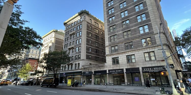 Imposing Upper West Side Sidewalk Shed Comes Down After 12 Years